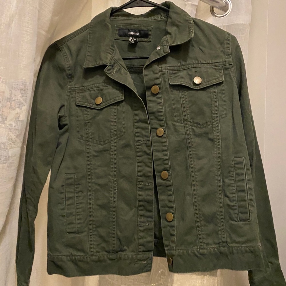 Hunter green jacket